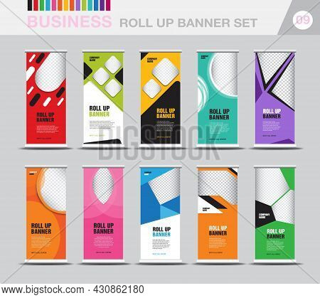 Detail X Banner Flat Design Nomer 35