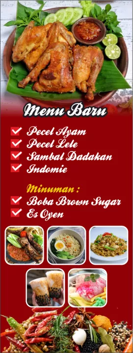 Detail X Banner Menu Makanan Nomer 26