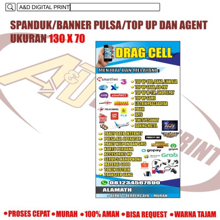 Detail X Banner Pulsa Nomer 40