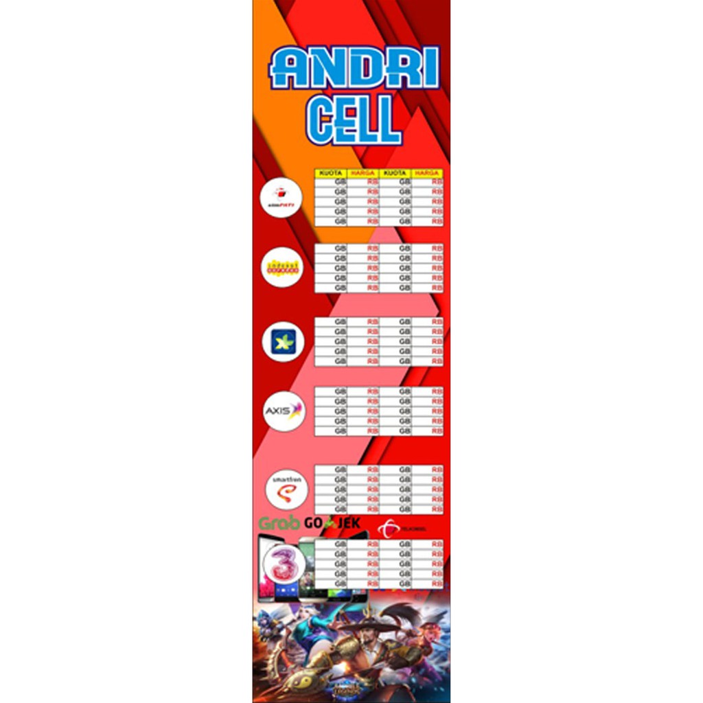 Detail X Banner Pulsa Nomer 42