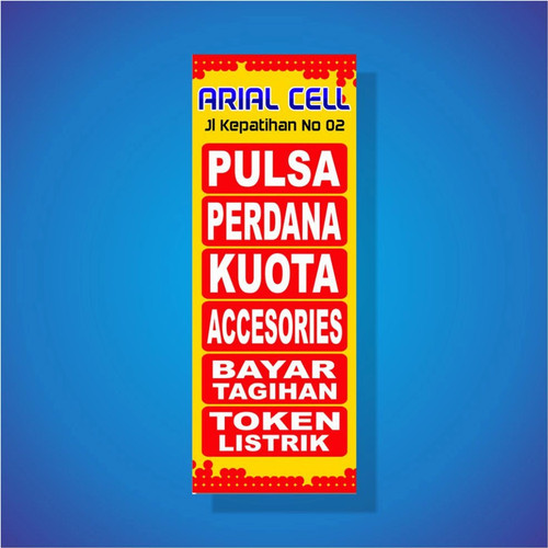 Detail X Banner Pulsa Nomer 6
