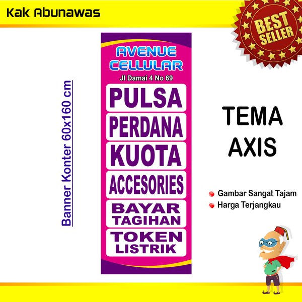 Detail X Banner Pulsa Nomer 60