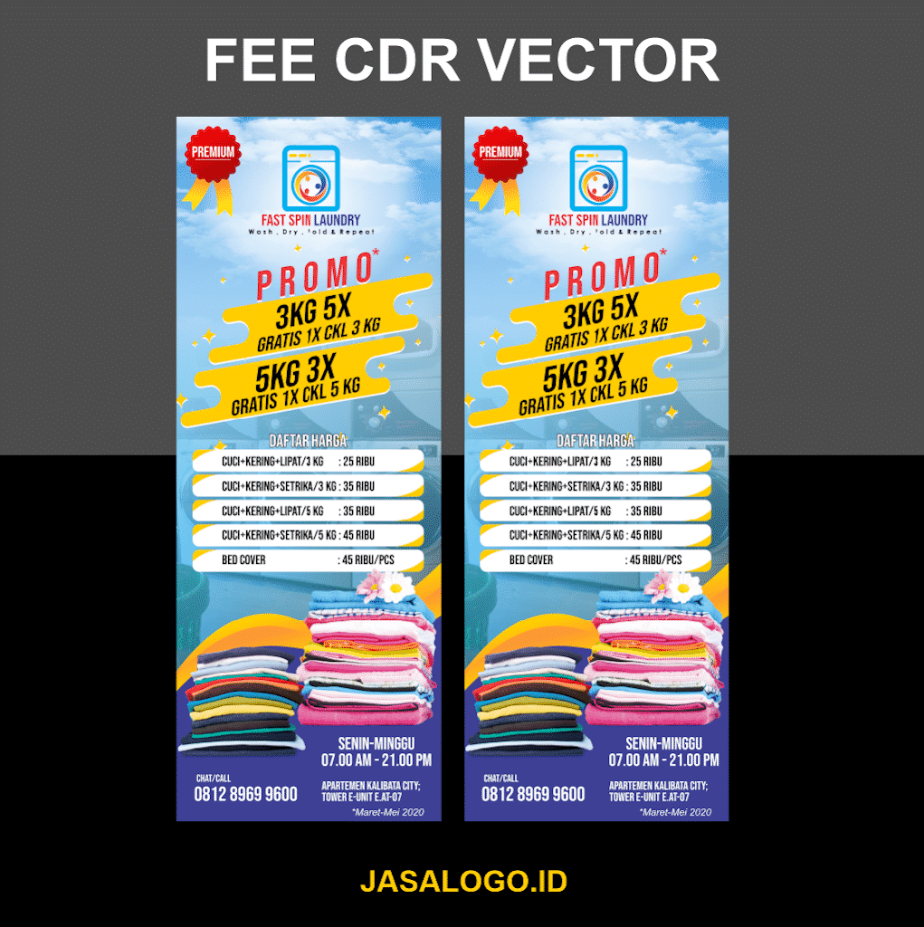 Detail X Banner Template Cdr Nomer 20