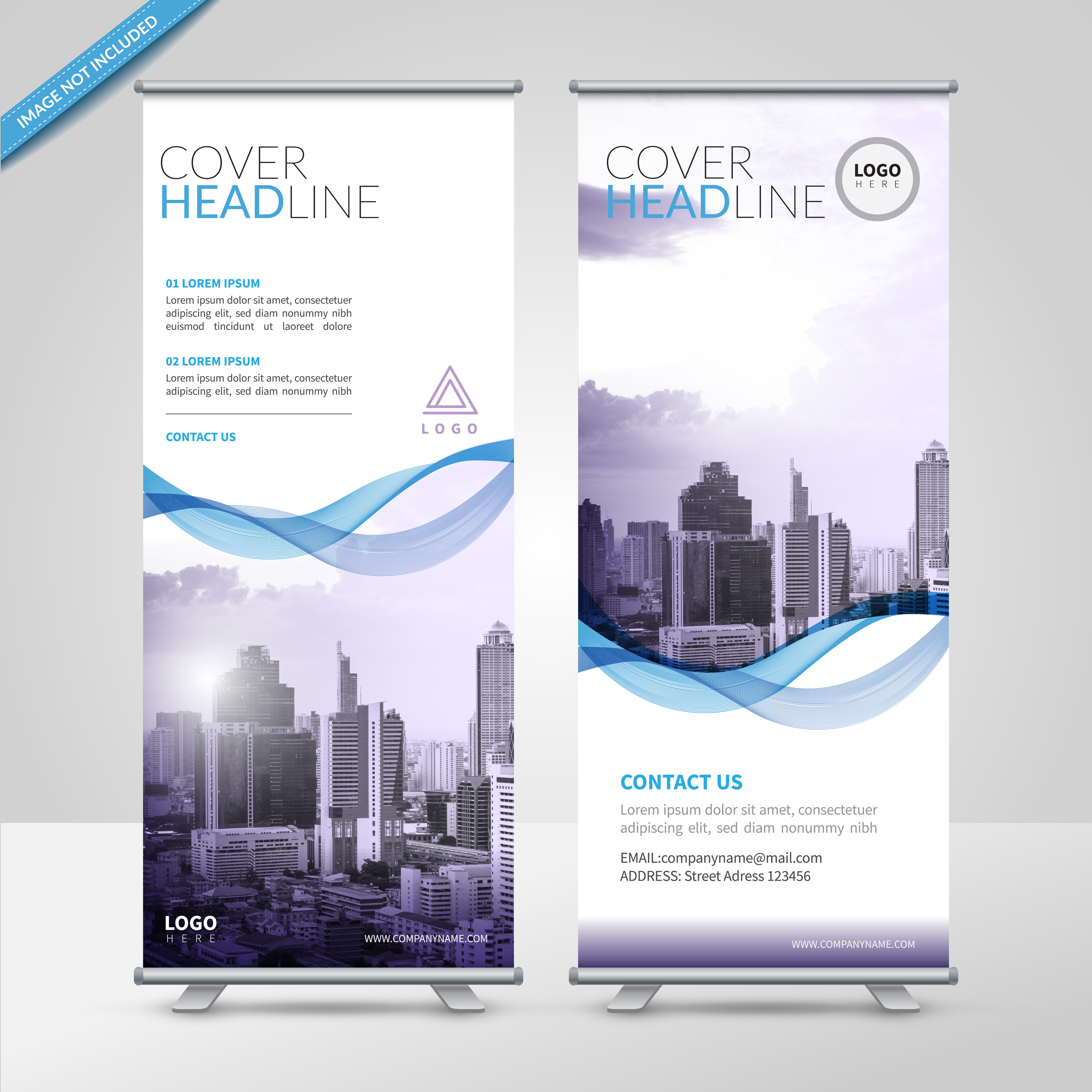 Detail X Banner Template Cdr Nomer 24