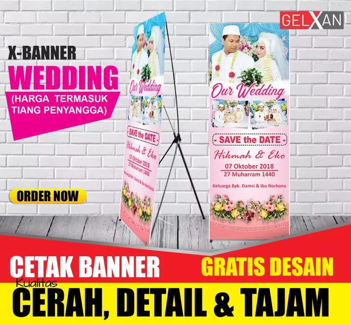 Detail X Banner Wedding Nomer 30