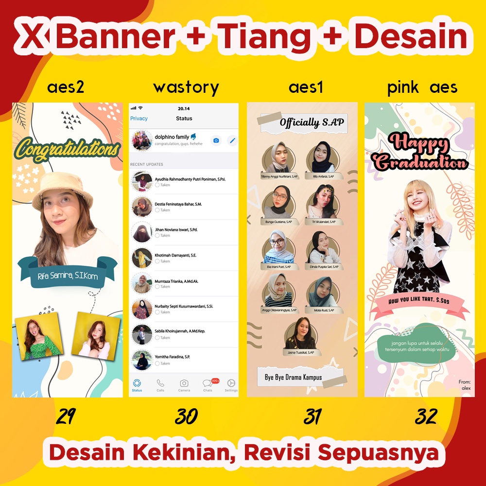 Detail X Banner Wisuda Nomer 44