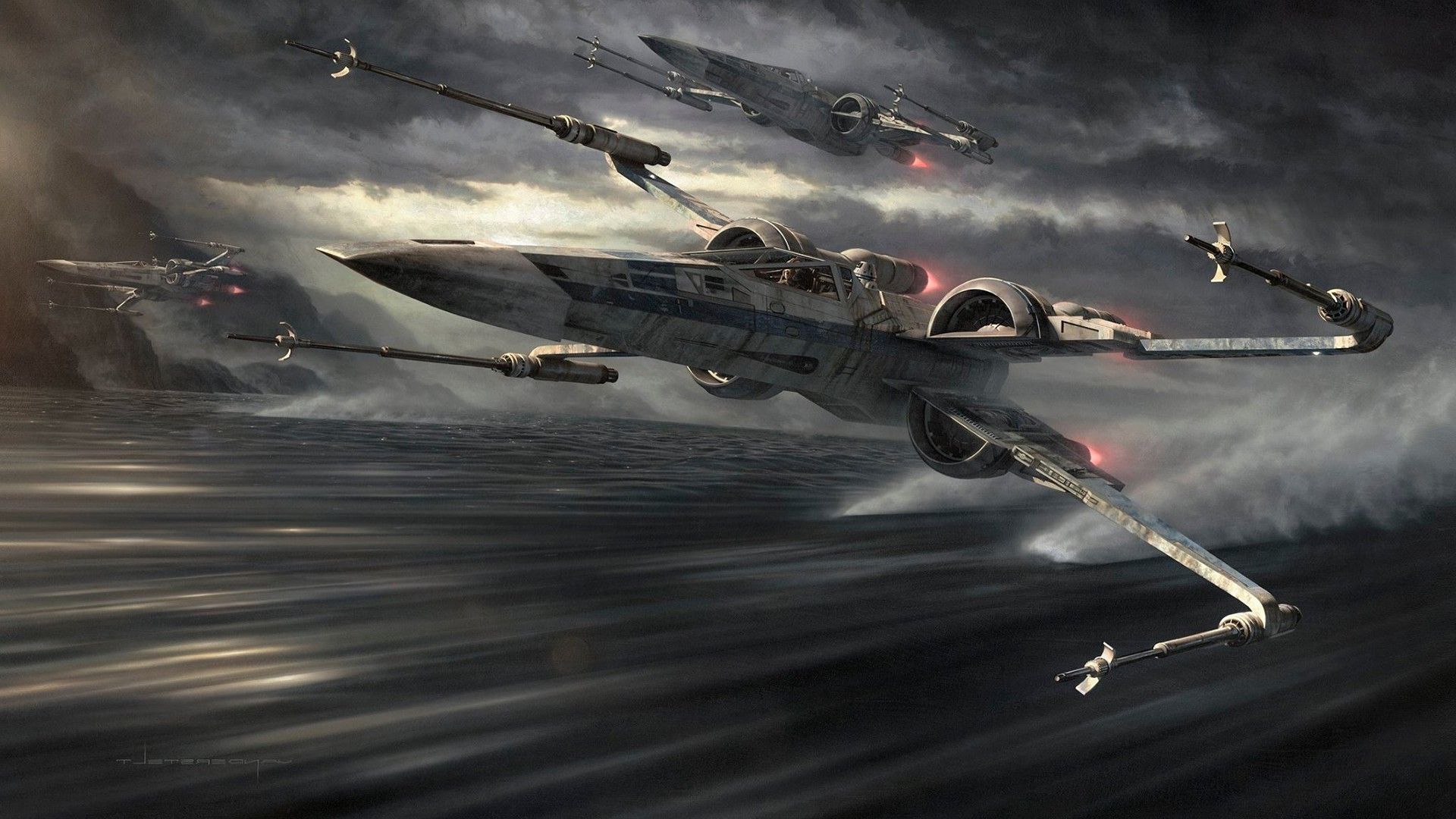 X Wing Wallpaper - KibrisPDR