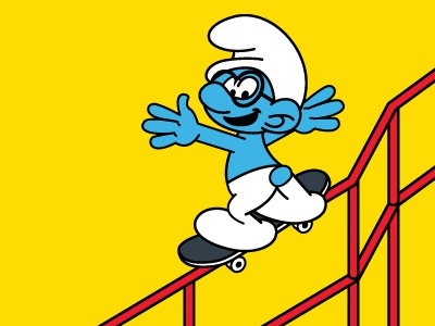 Detail Smurf Vector Nomer 41