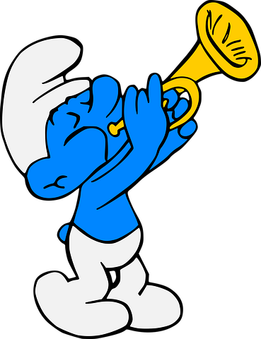 Detail Smurf Vector Nomer 48