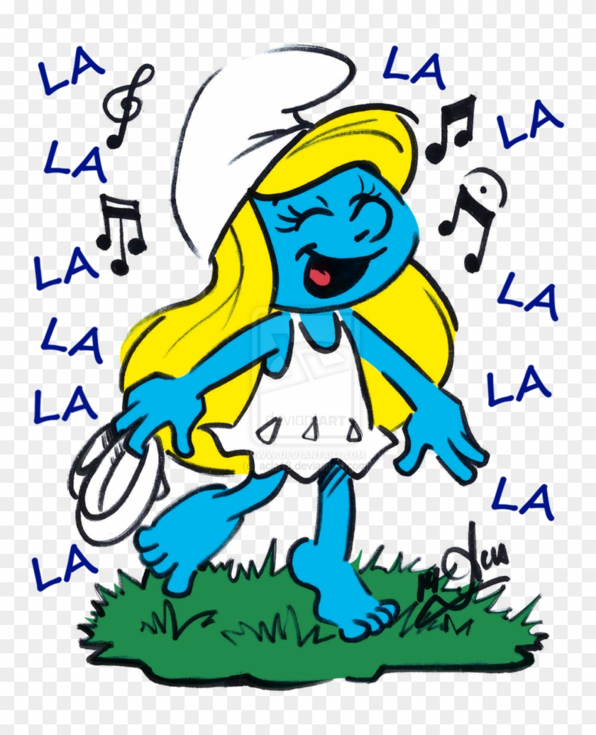 Detail Smurfette Barefoot Nomer 24