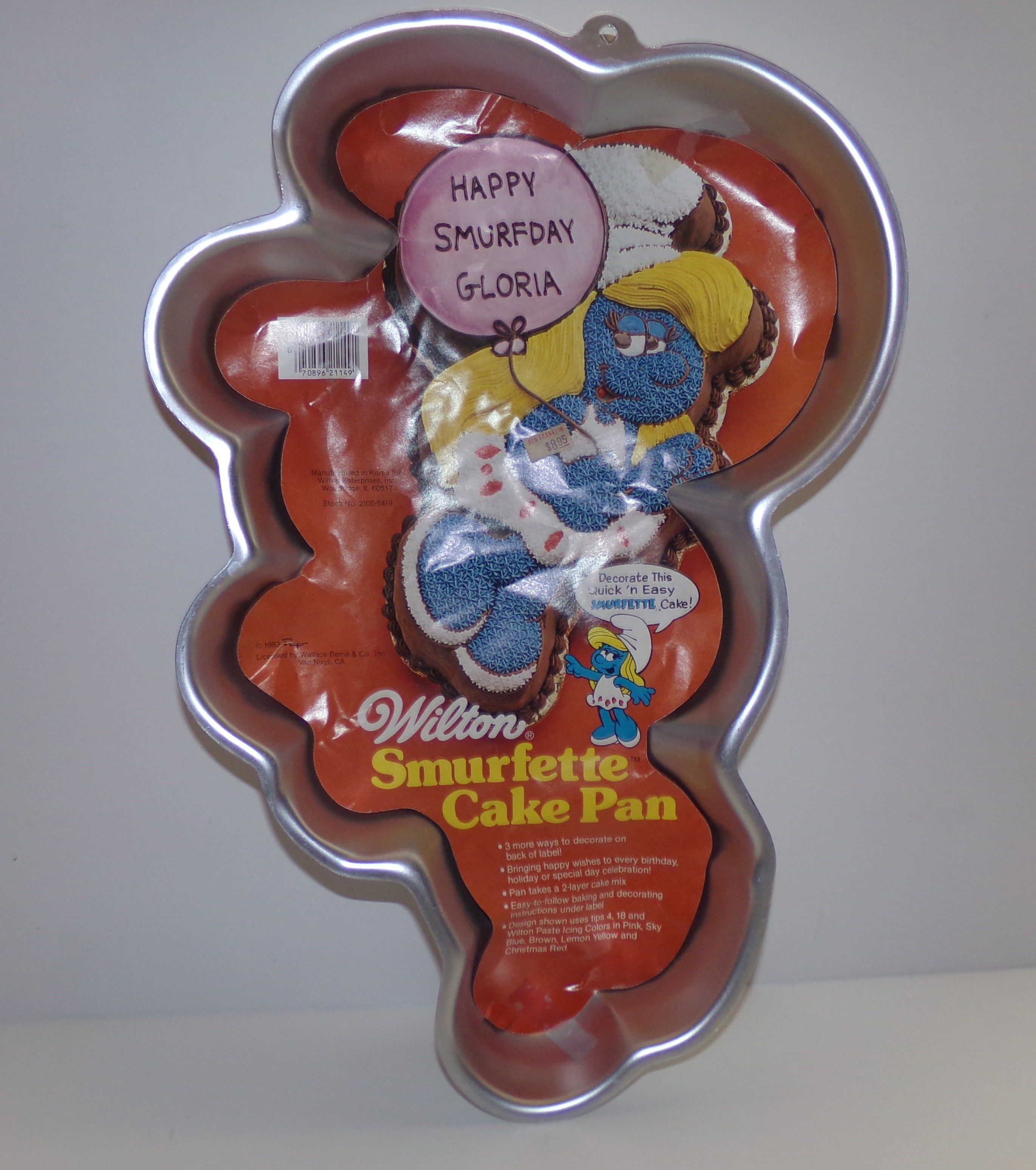 Detail Smurfette Cake Pans Nomer 11