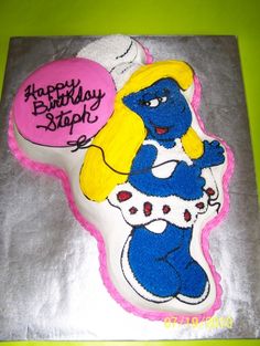 Detail Smurfette Cake Pans Nomer 4