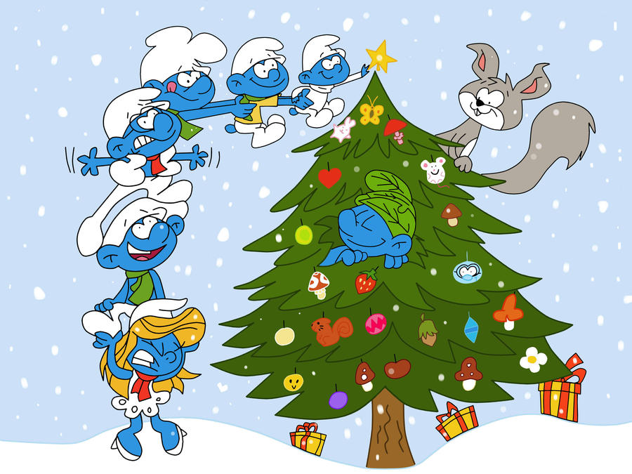 Detail Smurfette Christmas Nomer 14