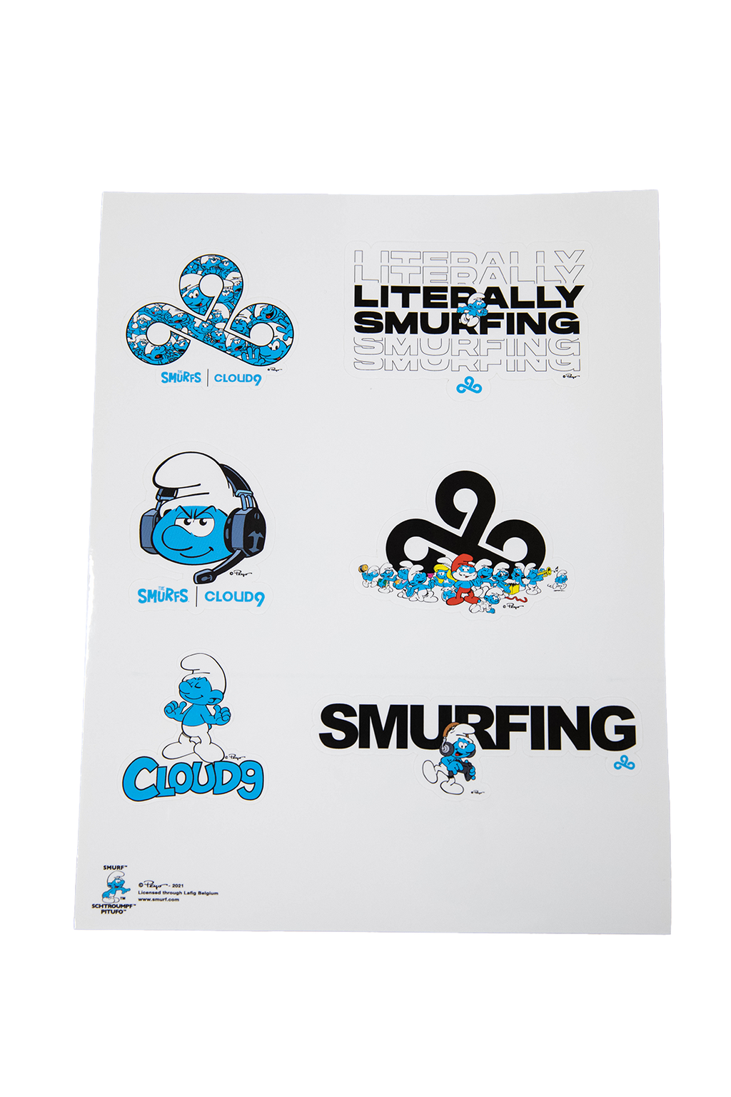 Detail Smurfette Stickers Nomer 46