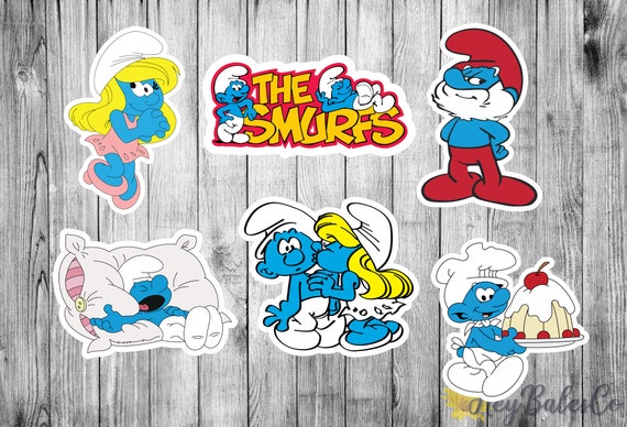 Detail Smurfette Stickers Nomer 10