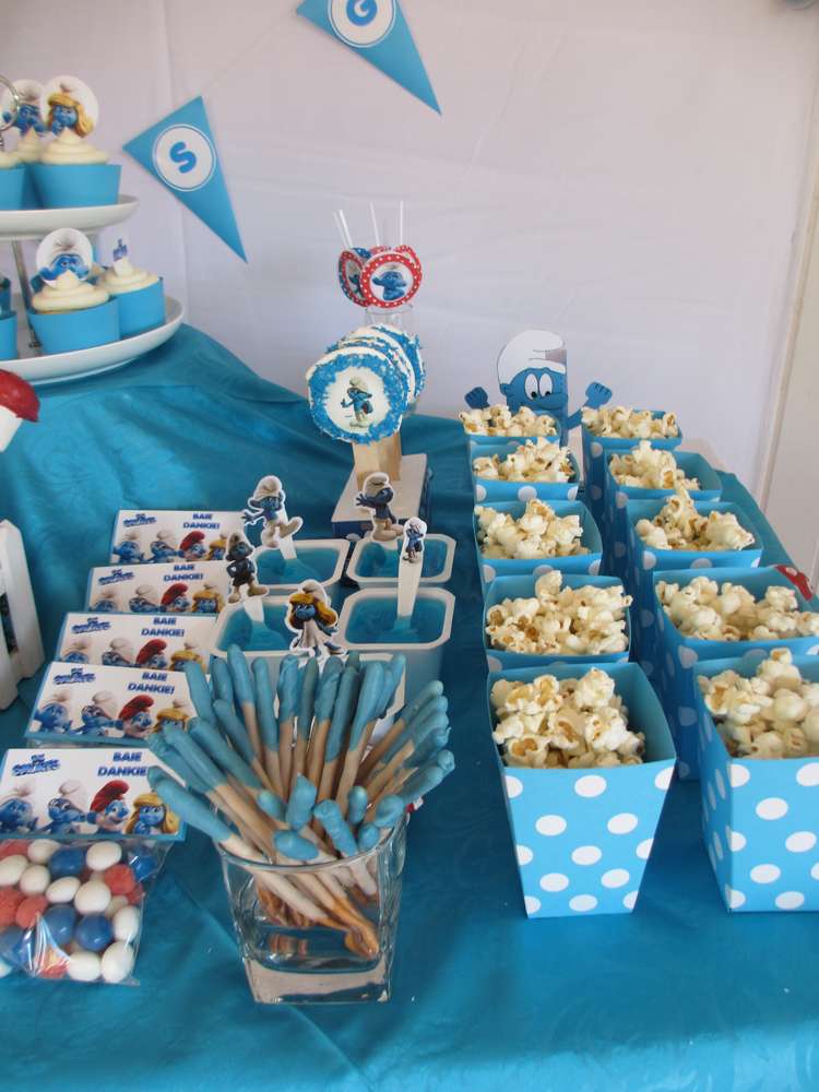 Detail Smurfs Baby Shower Nomer 12