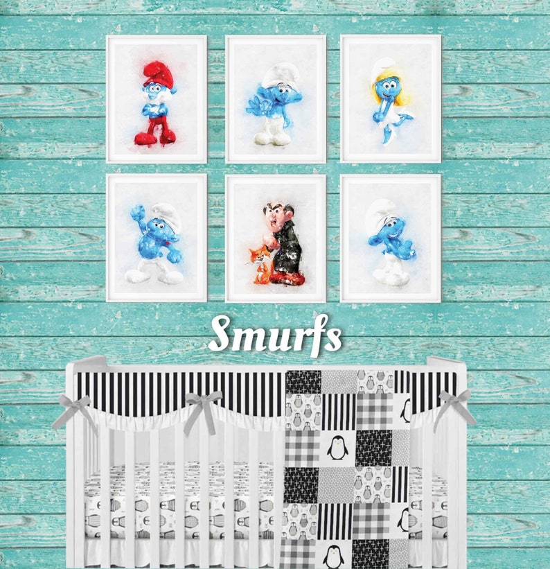 Detail Smurfs Baby Shower Nomer 44