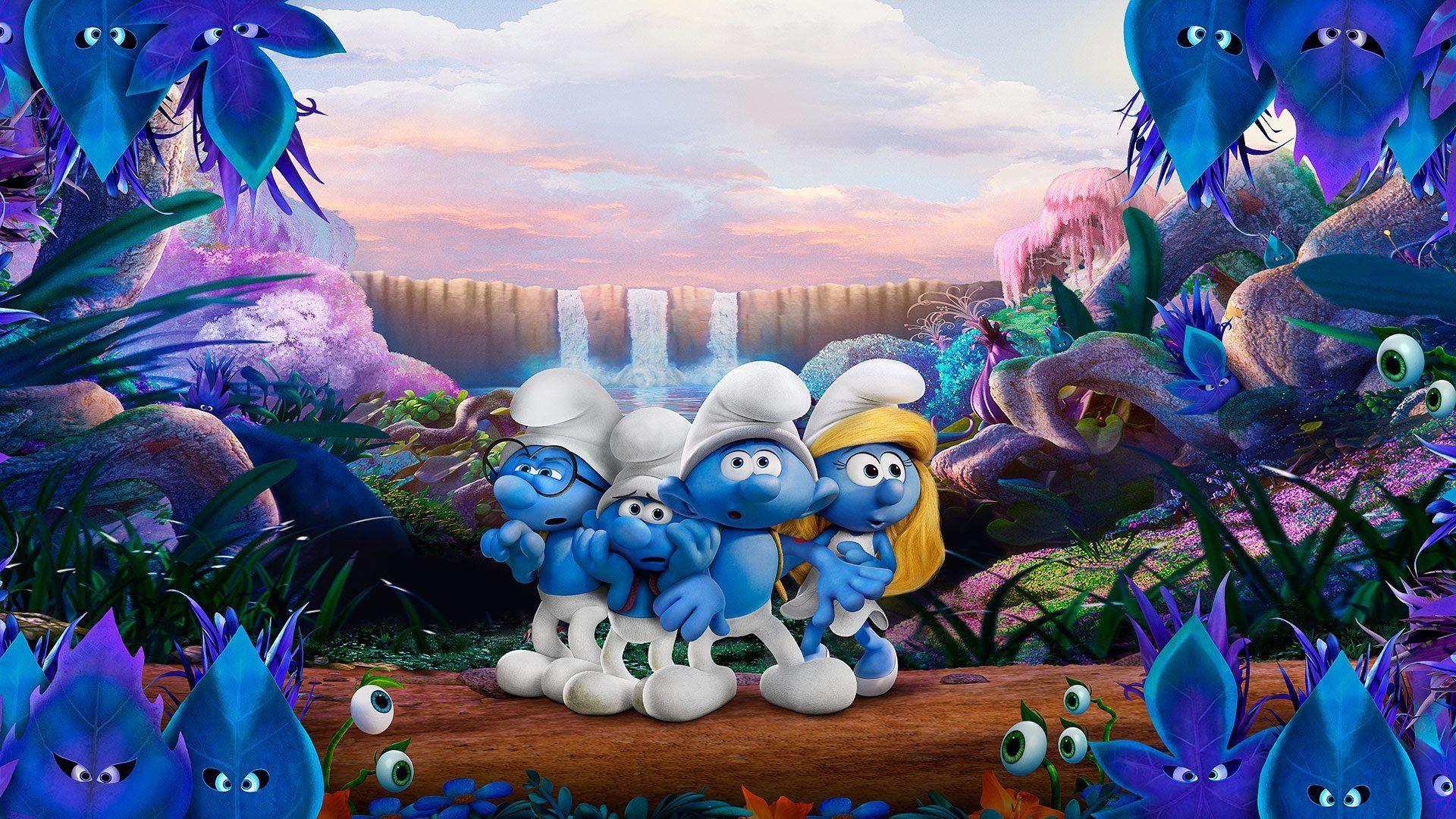 Smurfs Background - KibrisPDR