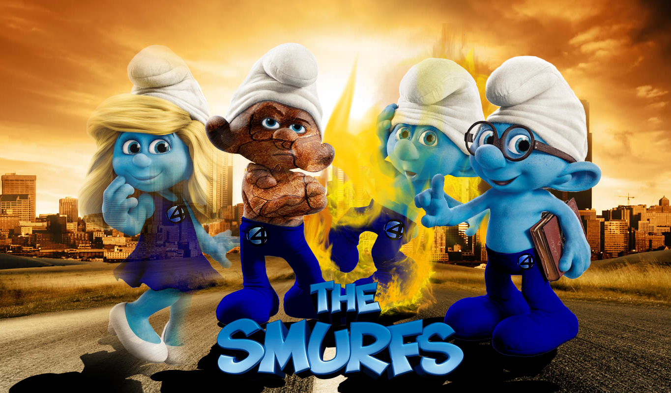 Detail Smurfs Background Nomer 29