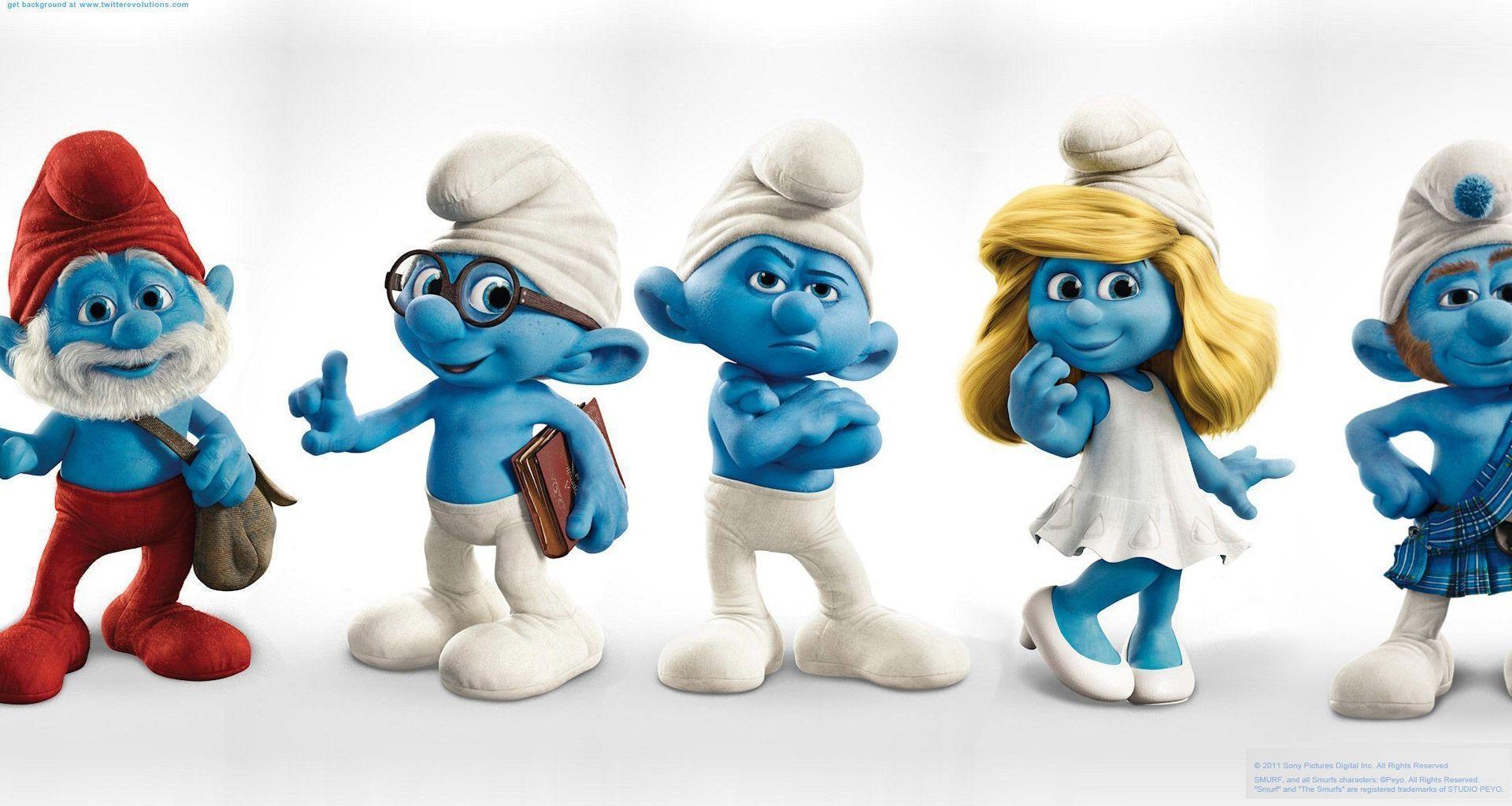 Detail Smurfs Background Nomer 32