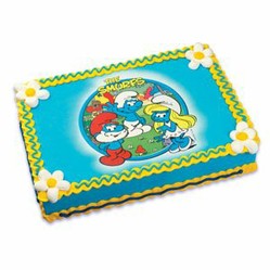 Detail Smurfs Cake Pan Nomer 14