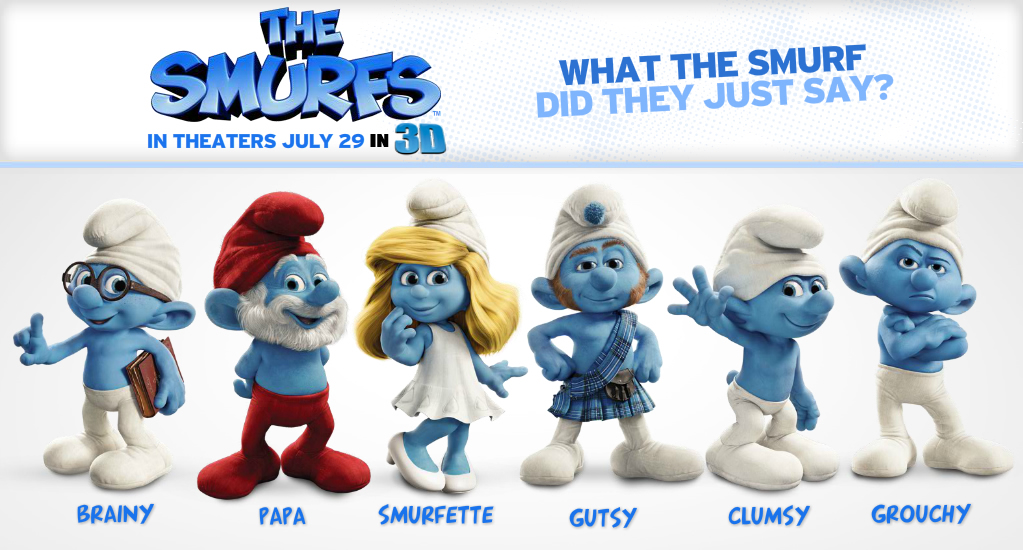 Detail Smurfs Characters Names And Pictures Nomer 40