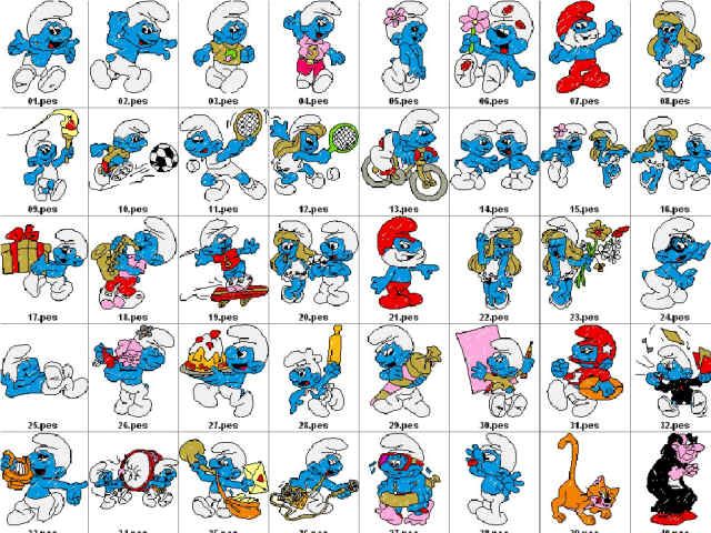 Detail Smurfs Characters Names And Pictures Nomer 9