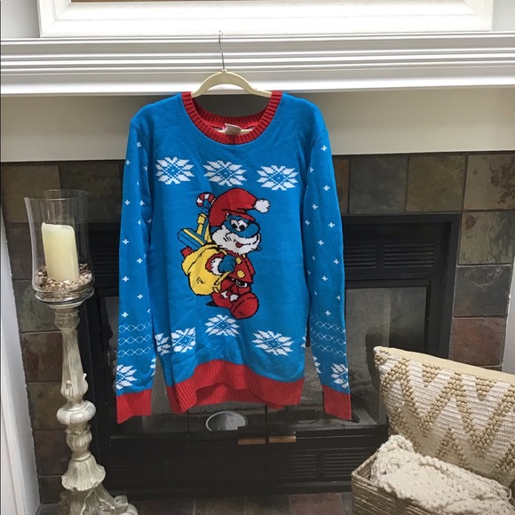 Detail Smurfs Christmas Sweater Nomer 21