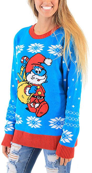 Detail Smurfs Christmas Sweater Nomer 5