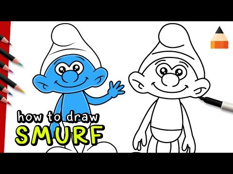 Detail Smurfs Drawings Nomer 20