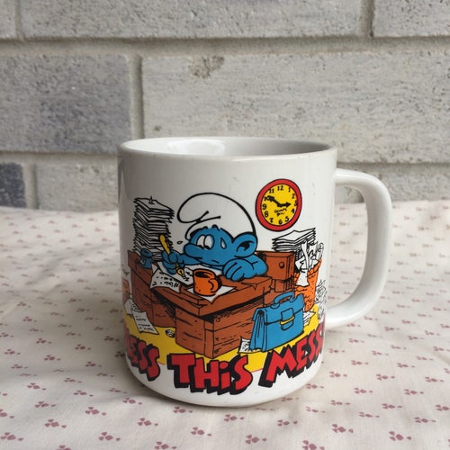 Detail Smurfs Mug Nomer 33