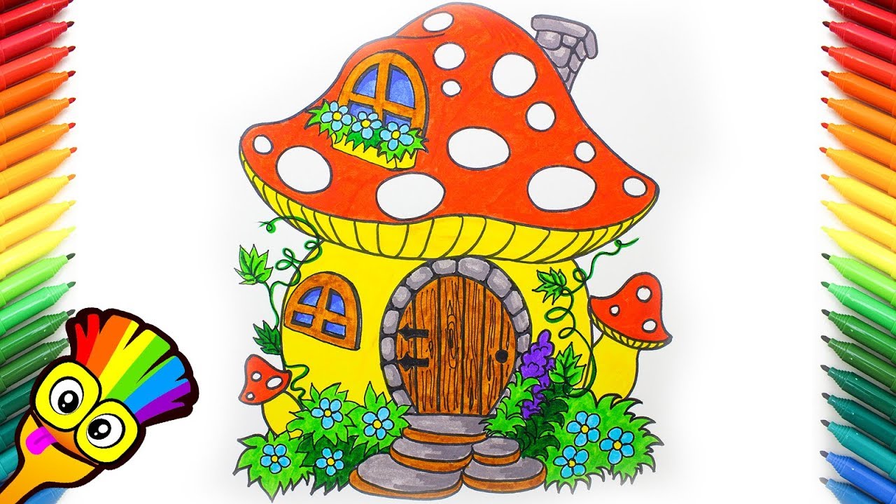 Detail Smurfs Mushroom Houses Nomer 49