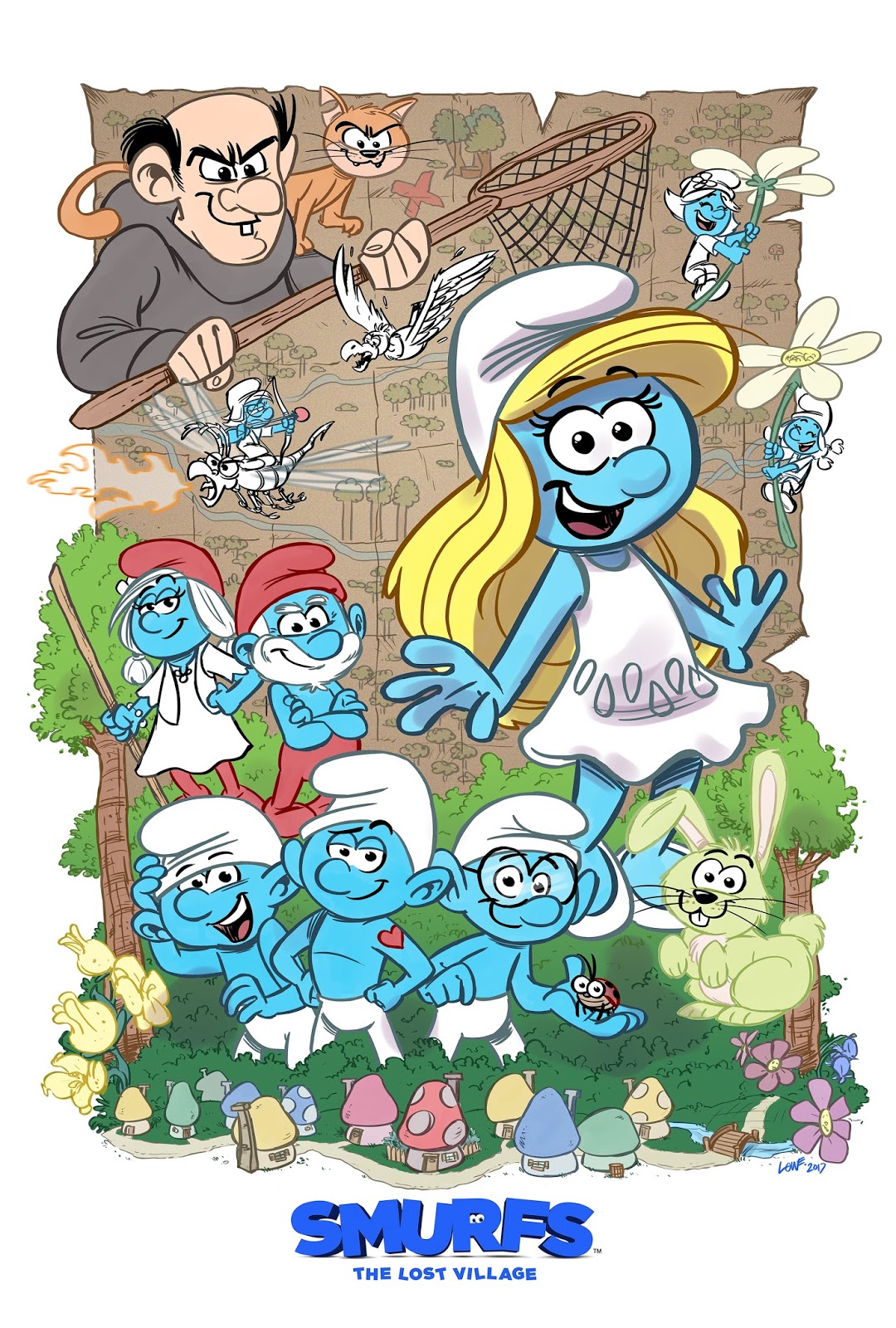 Detail Smurfs The Lost Village Poster Nomer 31