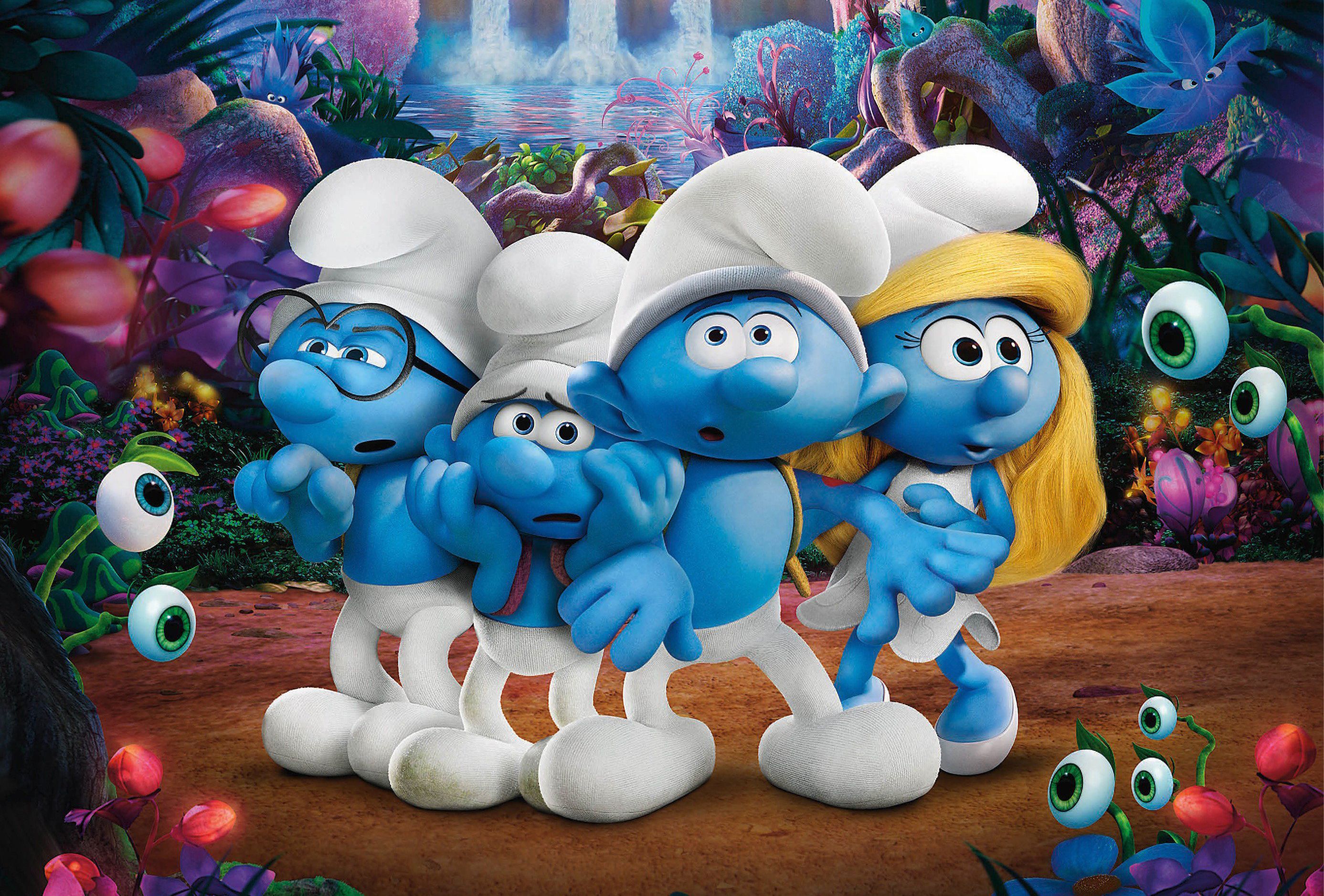 Detail Smurfs Wallpaper Nomer 2