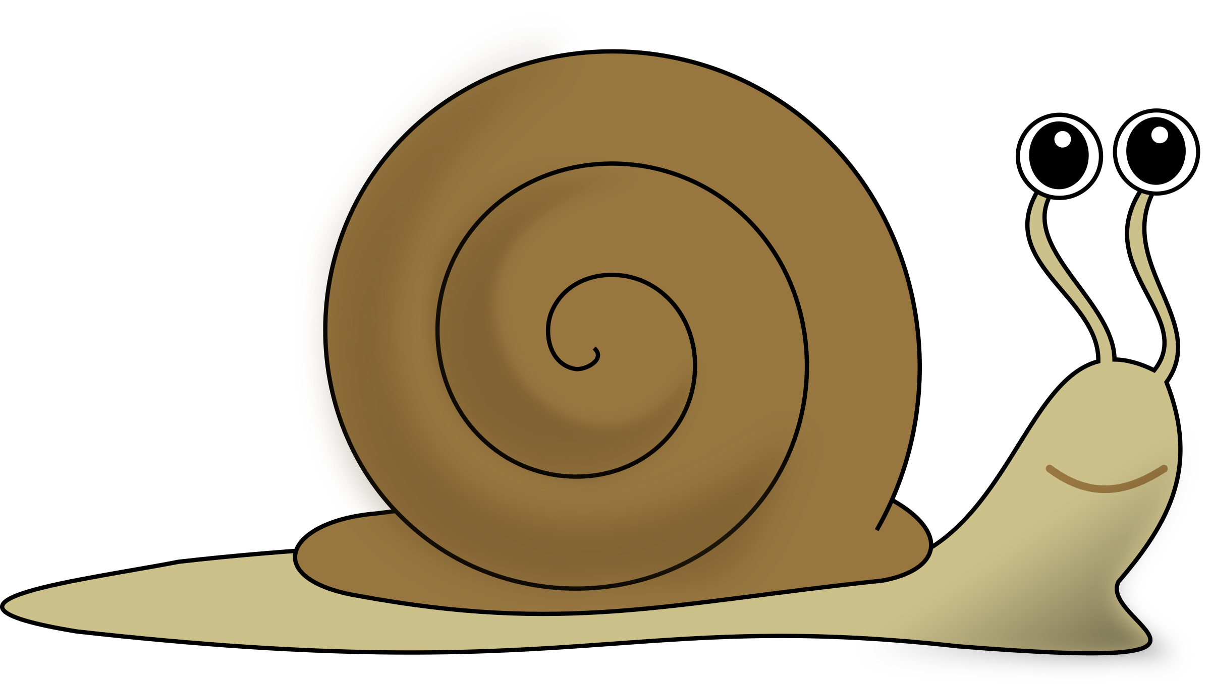 Detail Snail Clipart Nomer 3