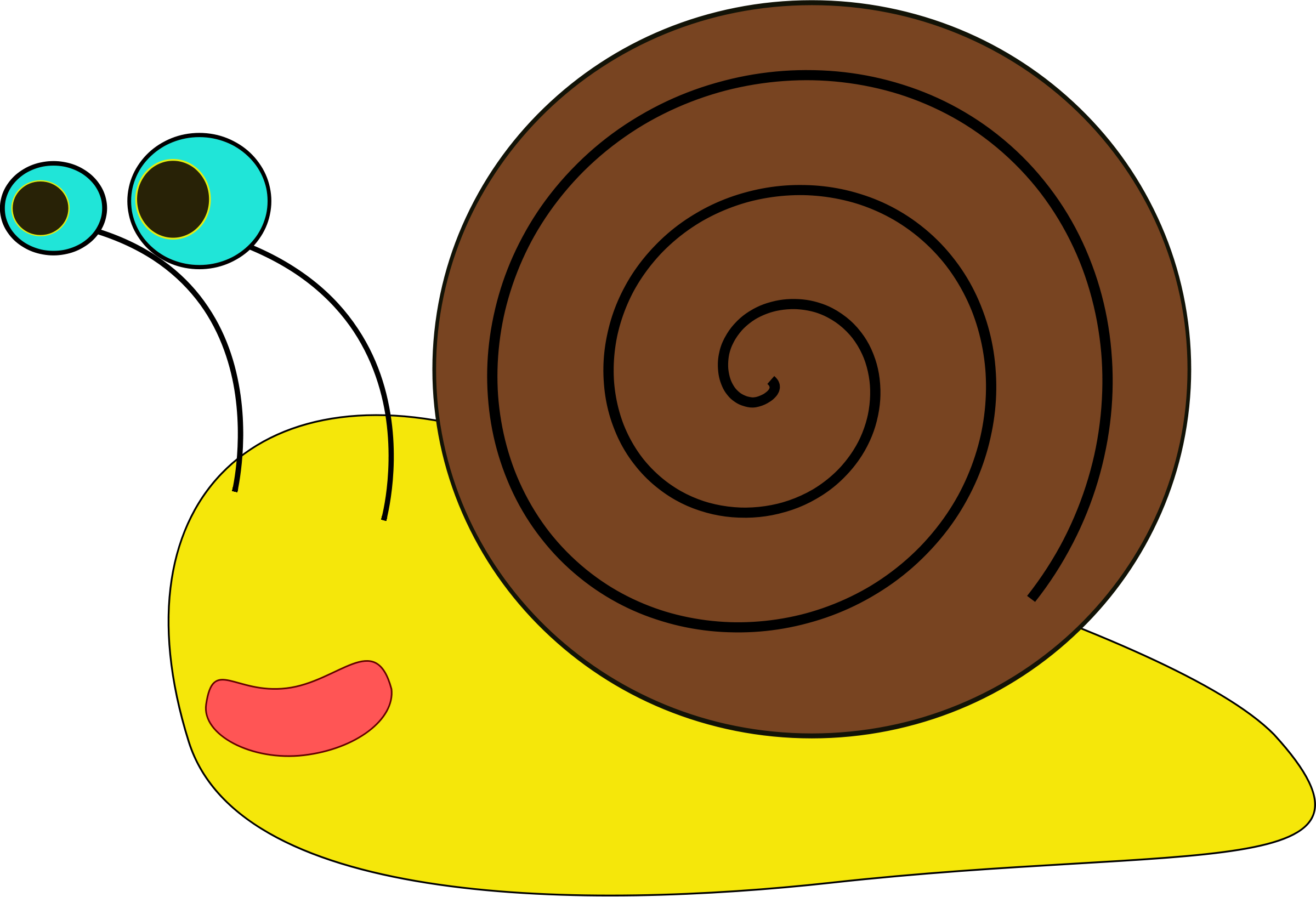 Detail Snails Clipart Nomer 50