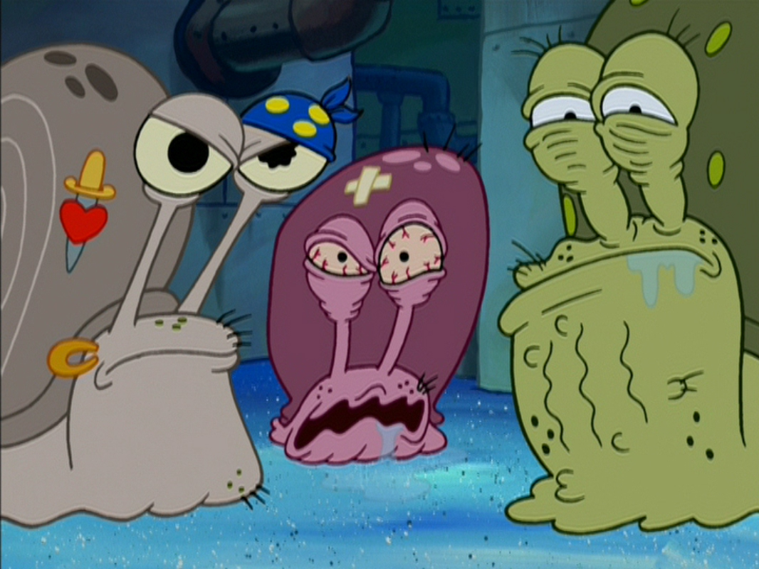 Snails From Spongebob - KibrisPDR