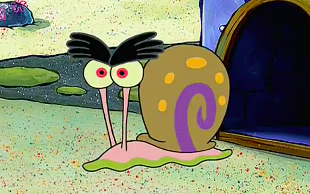 Detail Snails From Spongebob Nomer 3