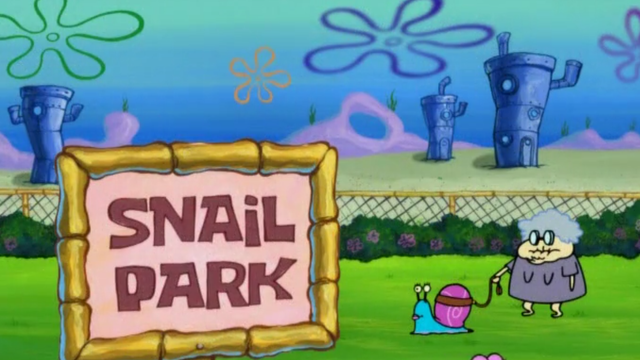 Detail Snails From Spongebob Nomer 26