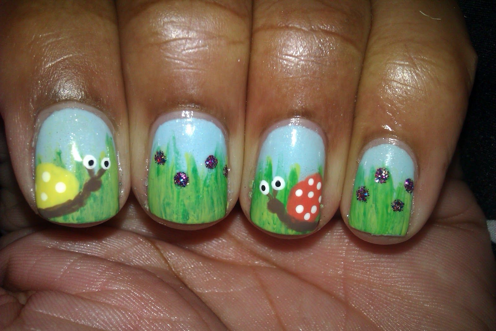 Detail Snails Nails Nomer 19