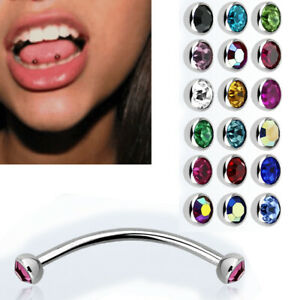 Detail Snake Eye Tongue Piercing Jewelry Nomer 12