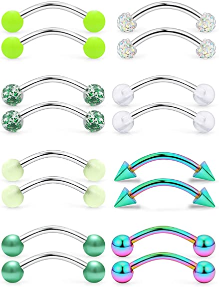 Detail Snake Eye Tongue Piercing Jewelry Nomer 10