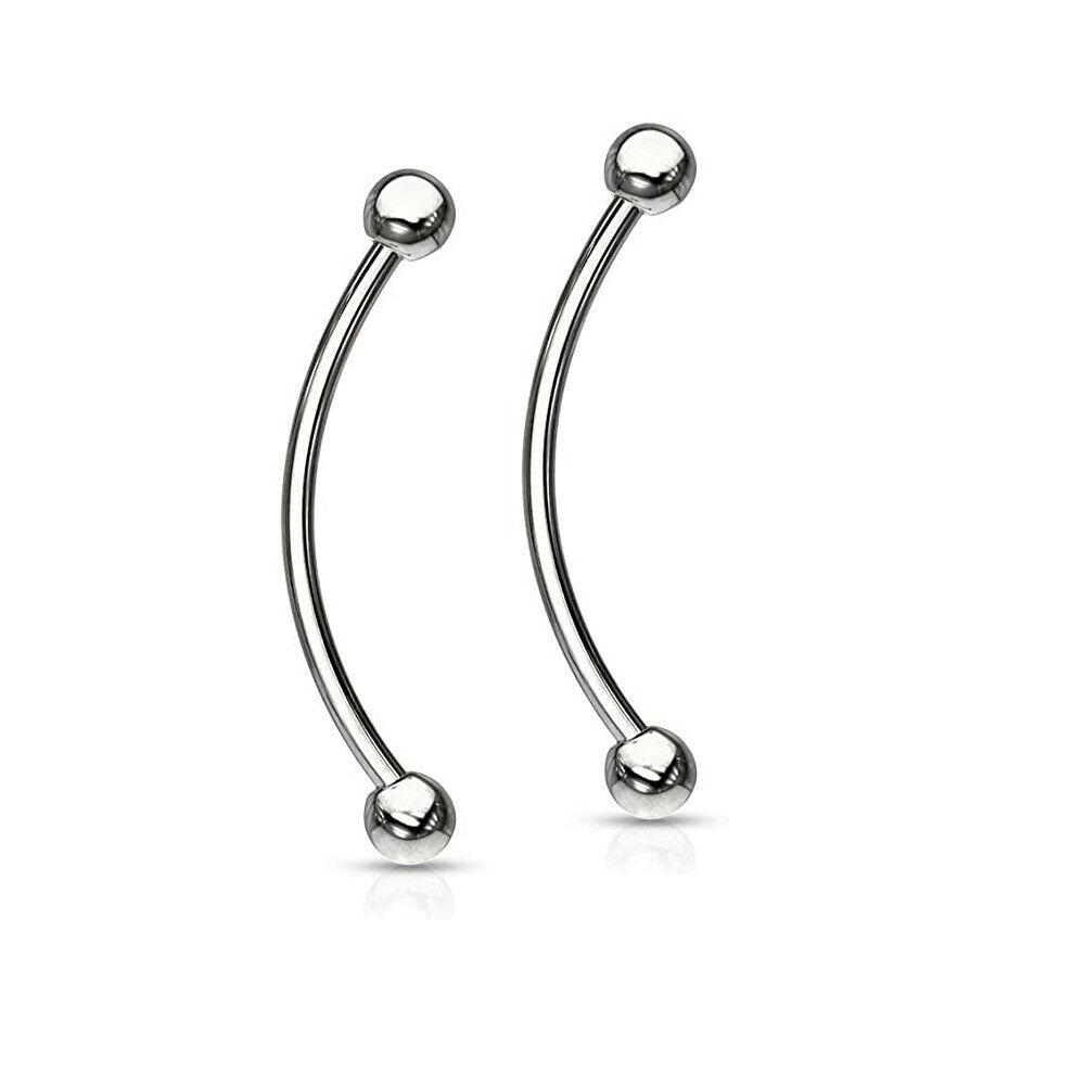 Detail Snake Eyes Piercing Barbell Nomer 45