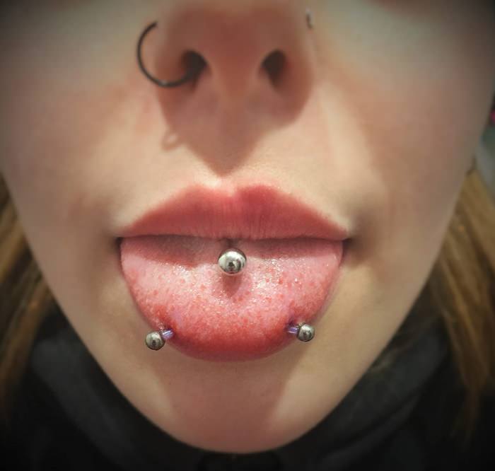Detail Snake Eyes Tongue Piercing Jewelry Nomer 36