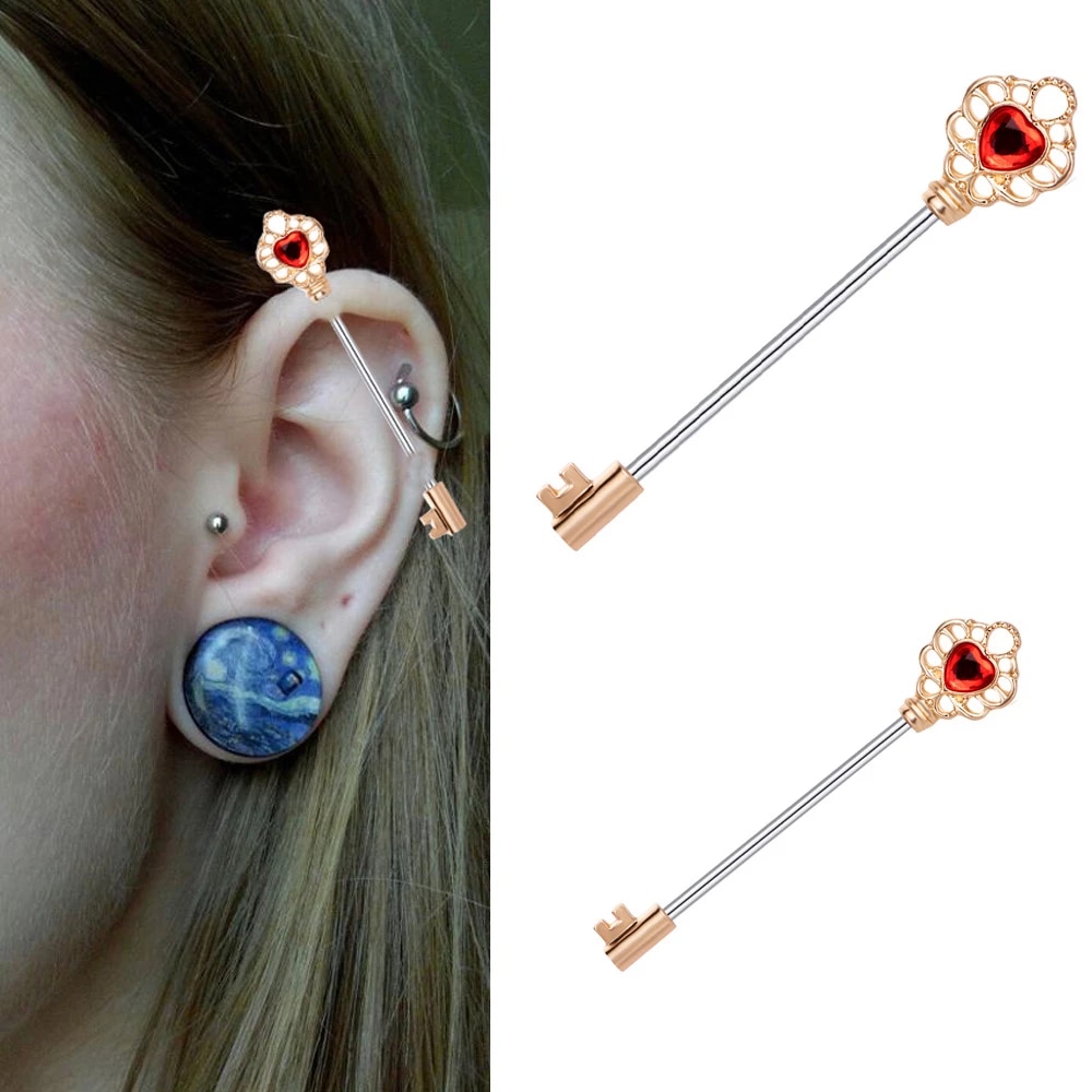 Detail Snake Industrial Piercing Nomer 32
