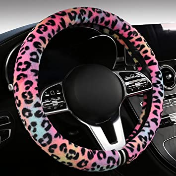 Detail Snake Print Steering Wheel Cover Nomer 12