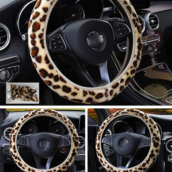 Detail Snake Print Steering Wheel Cover Nomer 14