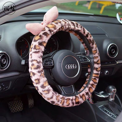 Detail Snake Print Steering Wheel Cover Nomer 18