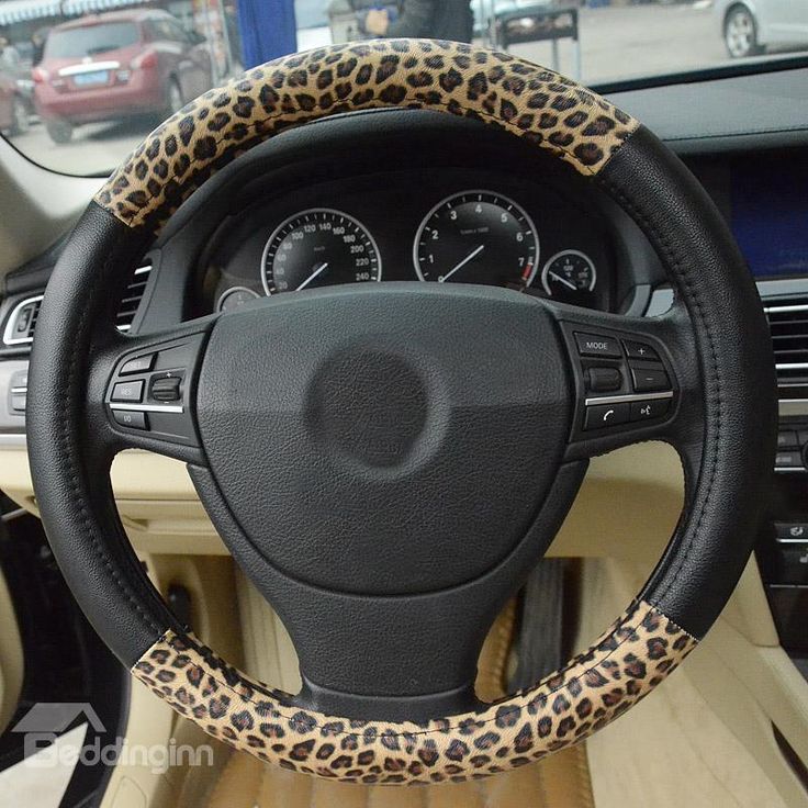 Detail Snake Print Steering Wheel Cover Nomer 23