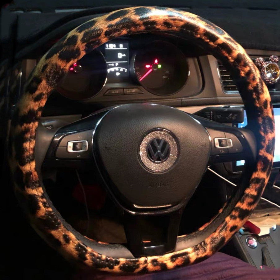 Detail Snake Print Steering Wheel Cover Nomer 24